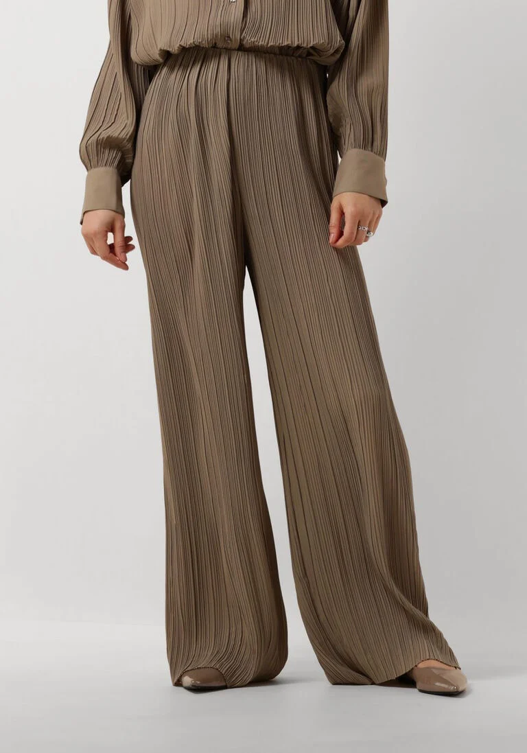 SECOND FEMALE beige second female pantalon tracy trousers