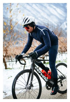Veste Manches Longues Castelli Alpha Ultimate Bleu/Gris