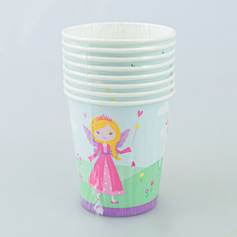 Lot de 8 gobelets 'Princesse'