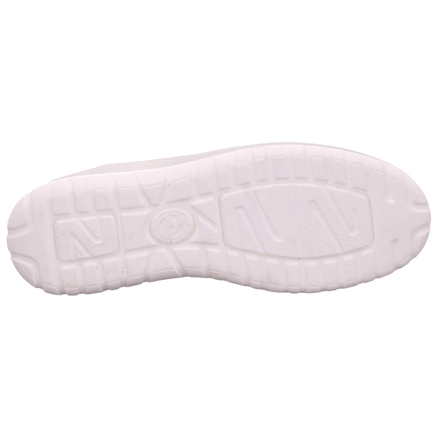 VAN DER LAAN Comfort Weiss Leder  mit Wechselfussbett