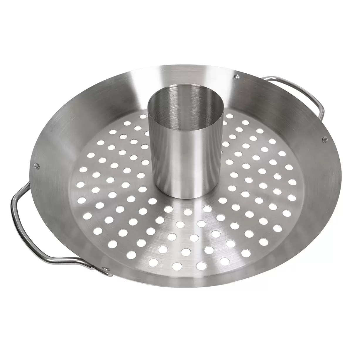 Hähnchenhalter Edelstahl Hamson Silber