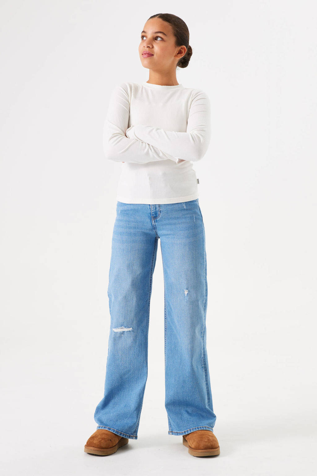 Garcia high waist wide leg jeans medium used