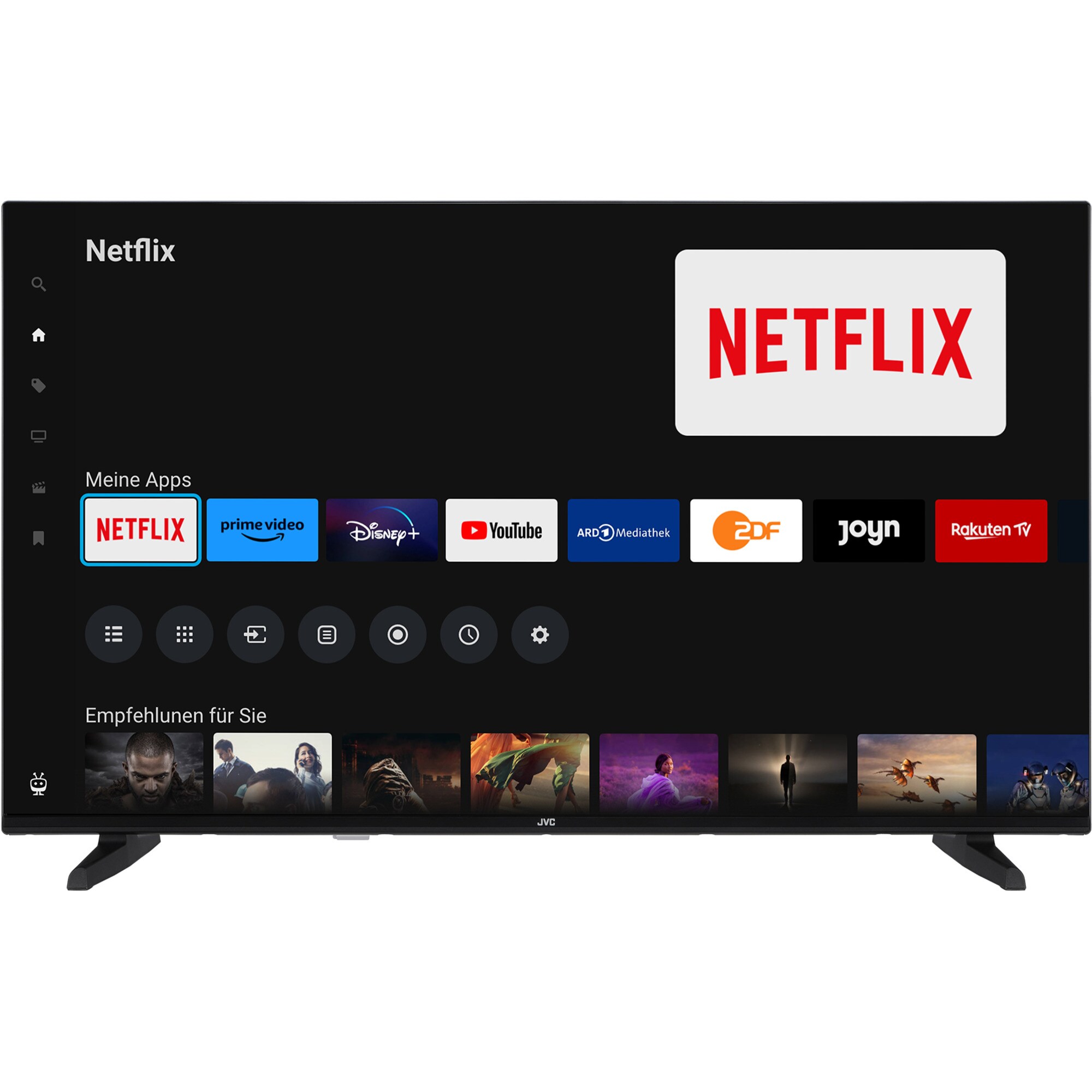 JVC LED-Fernseher LT-43VU3455