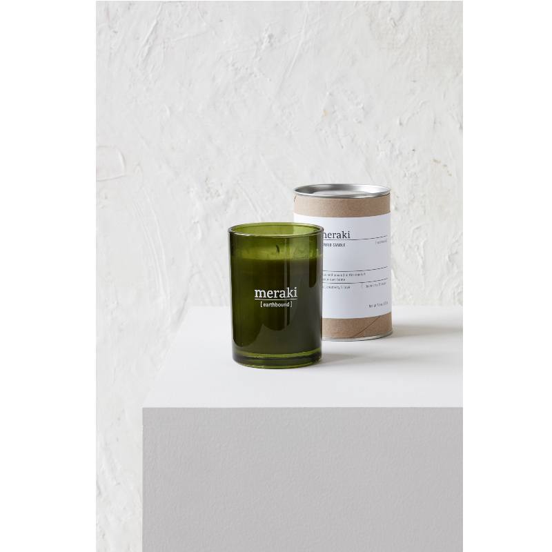 Meraki Scented Candle 8 x 10,5 cm - Earthbound