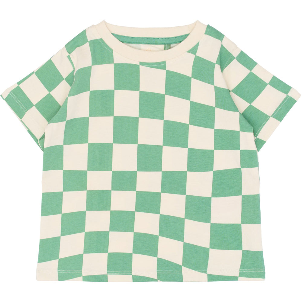 Køb THE NEW Siblings Créme De Menthe Check Tnsttino Os S_S Tee
