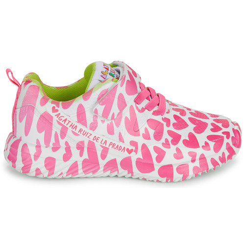 Agatha Ruiz de la Prada - DEPORTIVO CORAZONES - Blanc / Rose