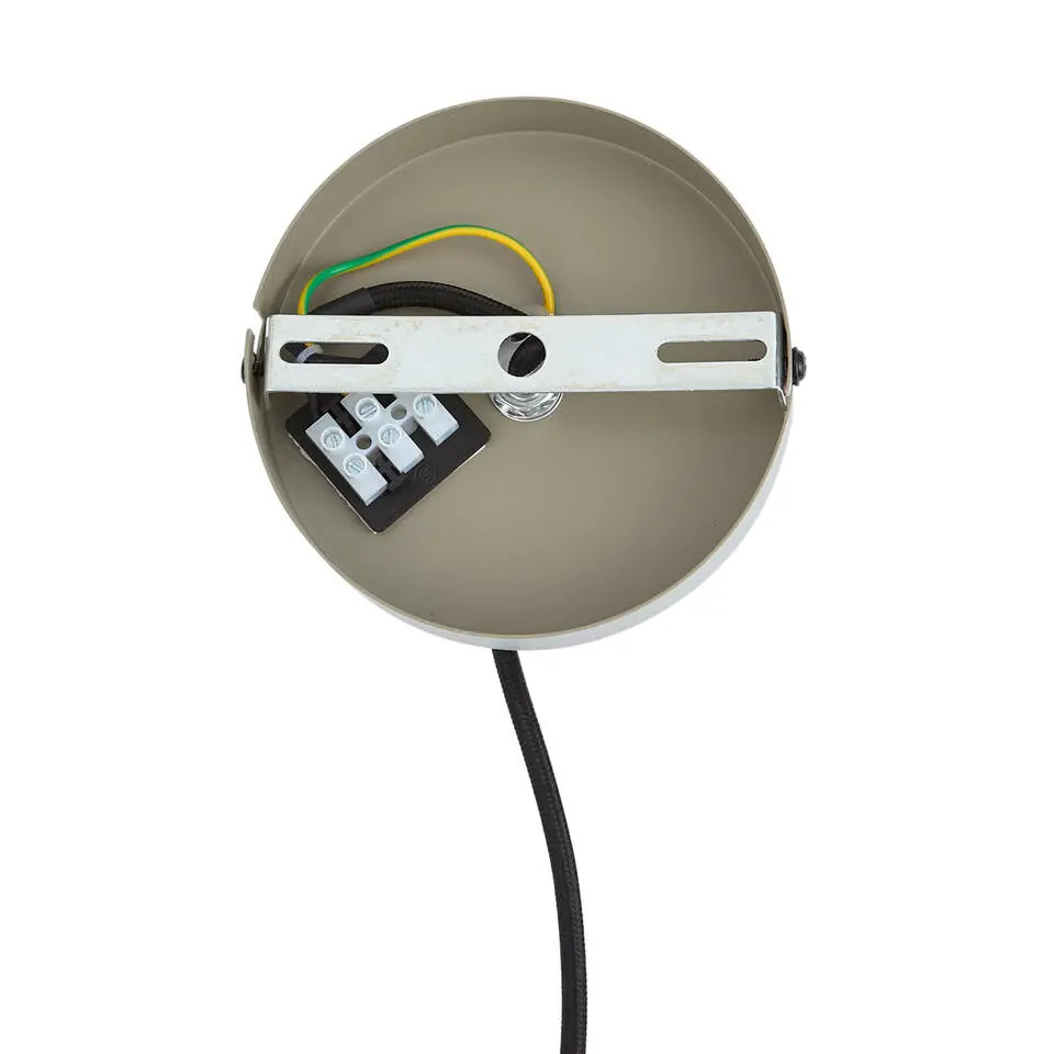 Qazqa hanglampen dory grijs e27