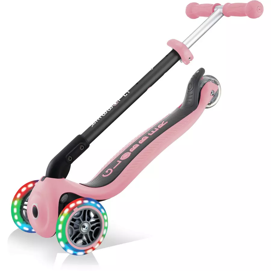 GLOBBER GO-UP 4-in-1 FOLDABLE LIGHTS pastellrosa - mit Leuchtrollen