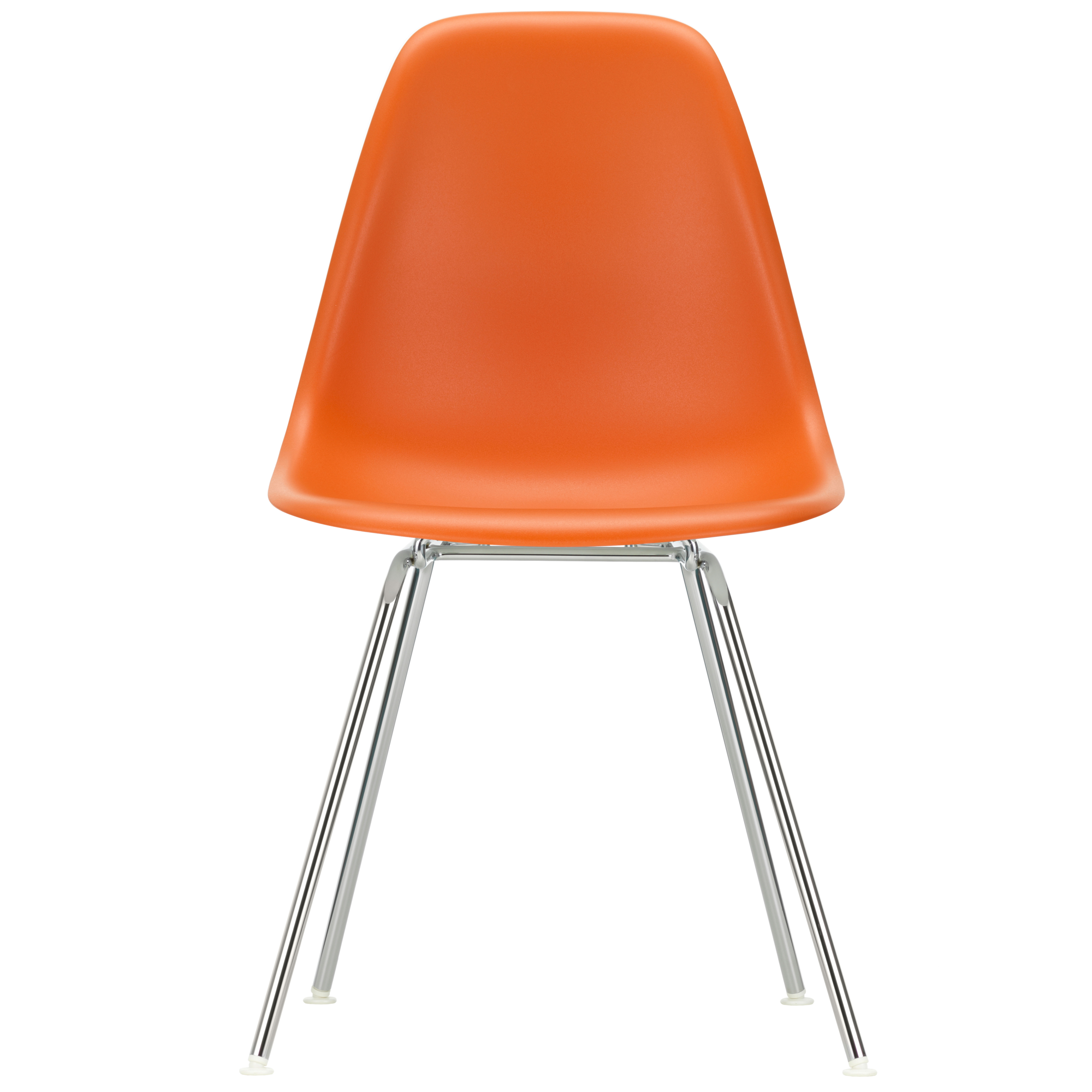 Eetkamerstoel DSX RE chroom Rusty Orange