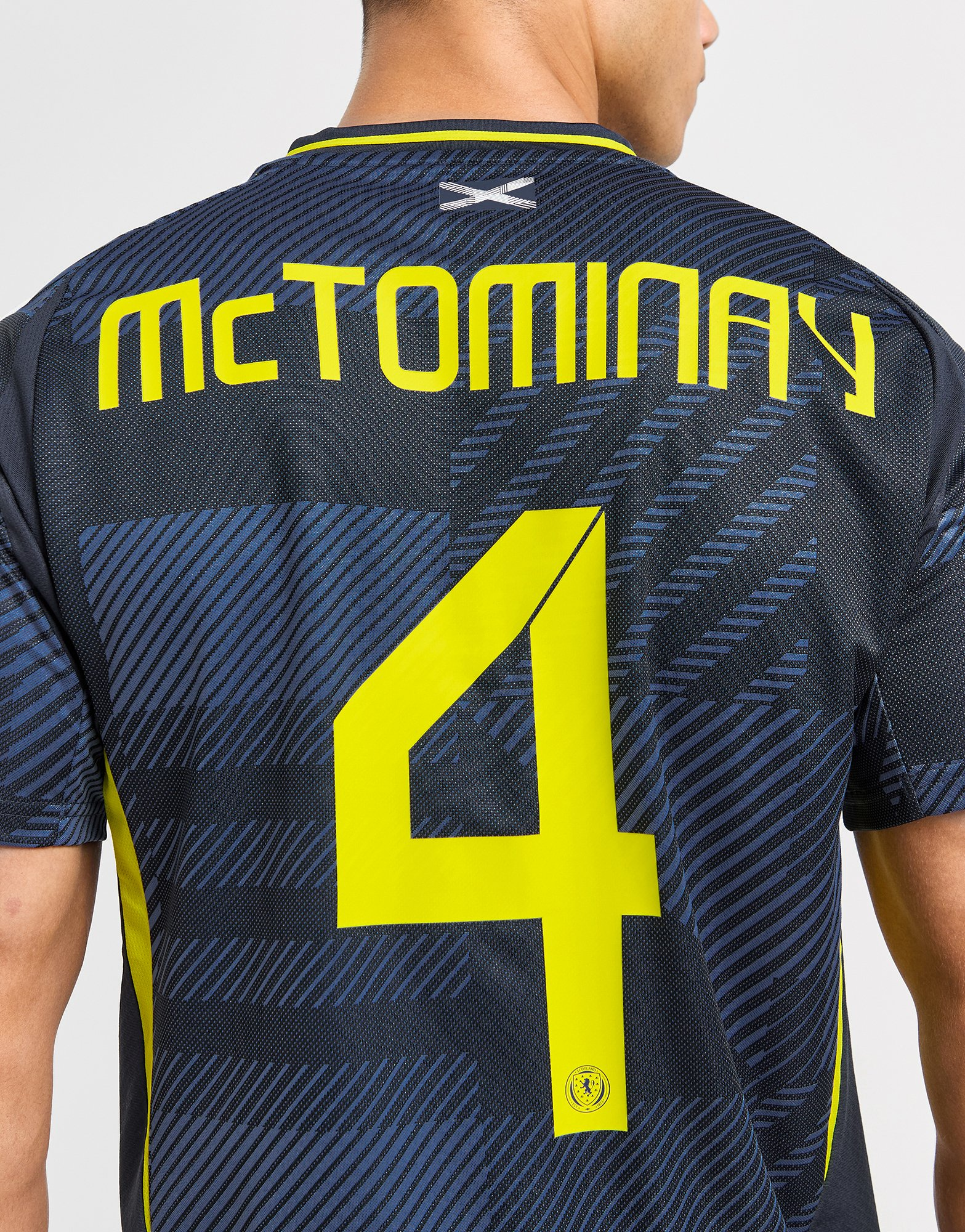 adidas Maillot Ecosse 2024/25 McTominay #4 Match Domicile Homme