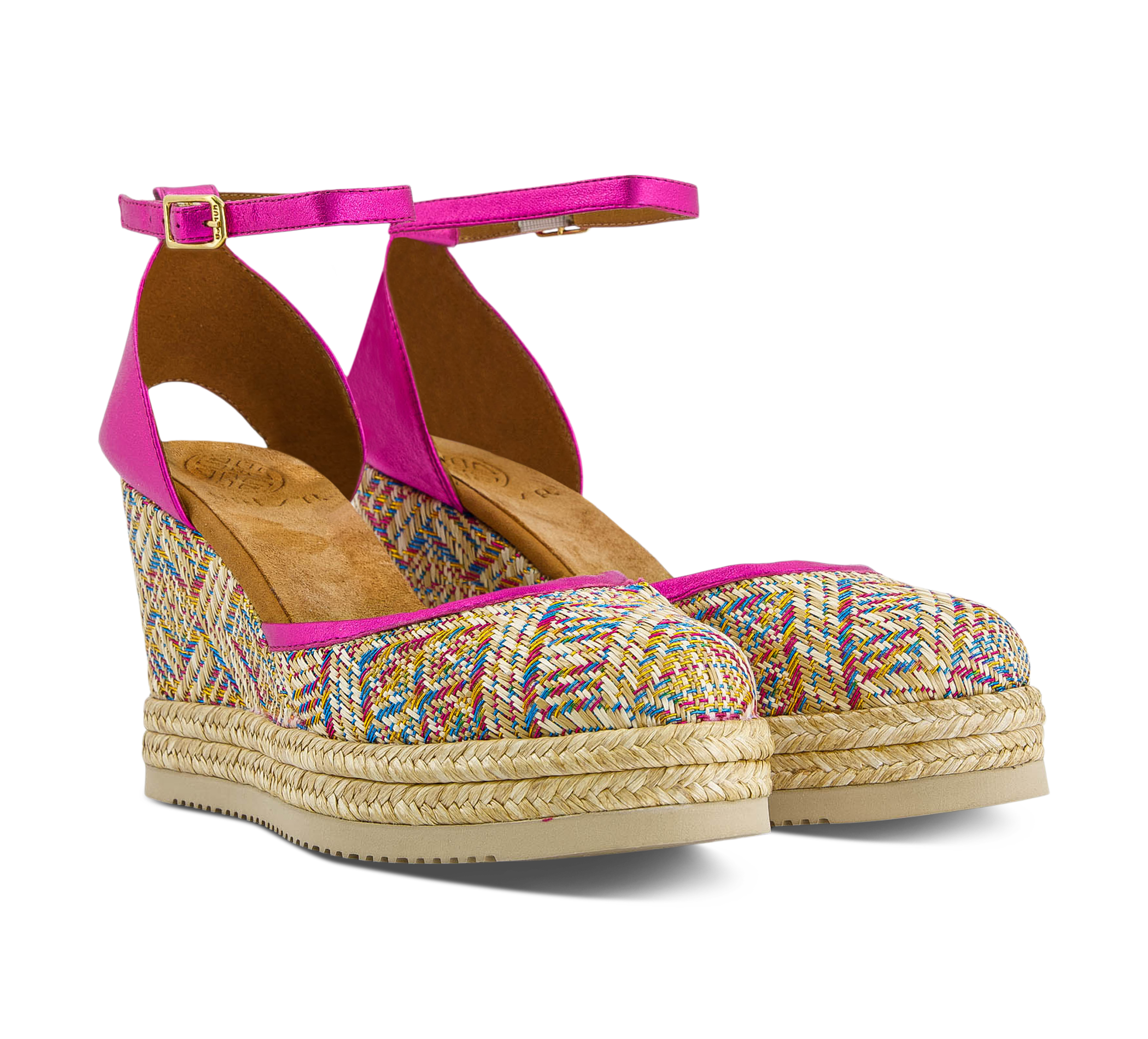 Unisa Keilsandaletten pink