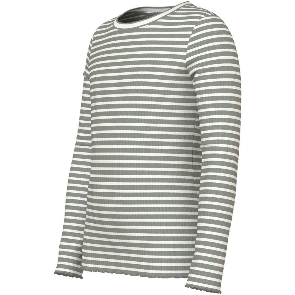 Køb Name It Shadow Cloud Dancer Nkfvemma Ls Slim Top