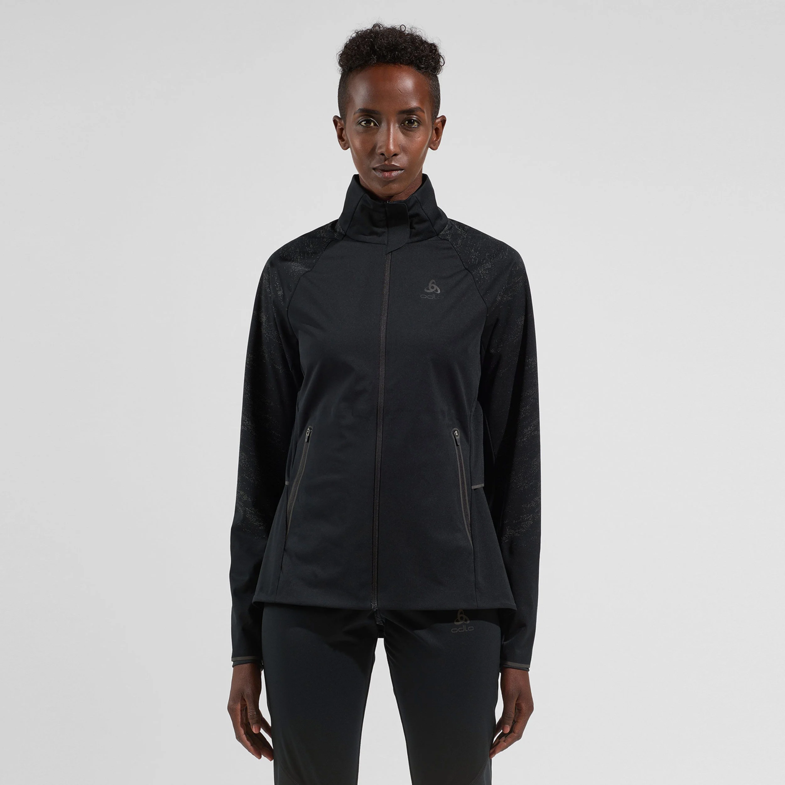Odlo Zeroweight Pro Warm Reflect Veste Running Femmes - Noir