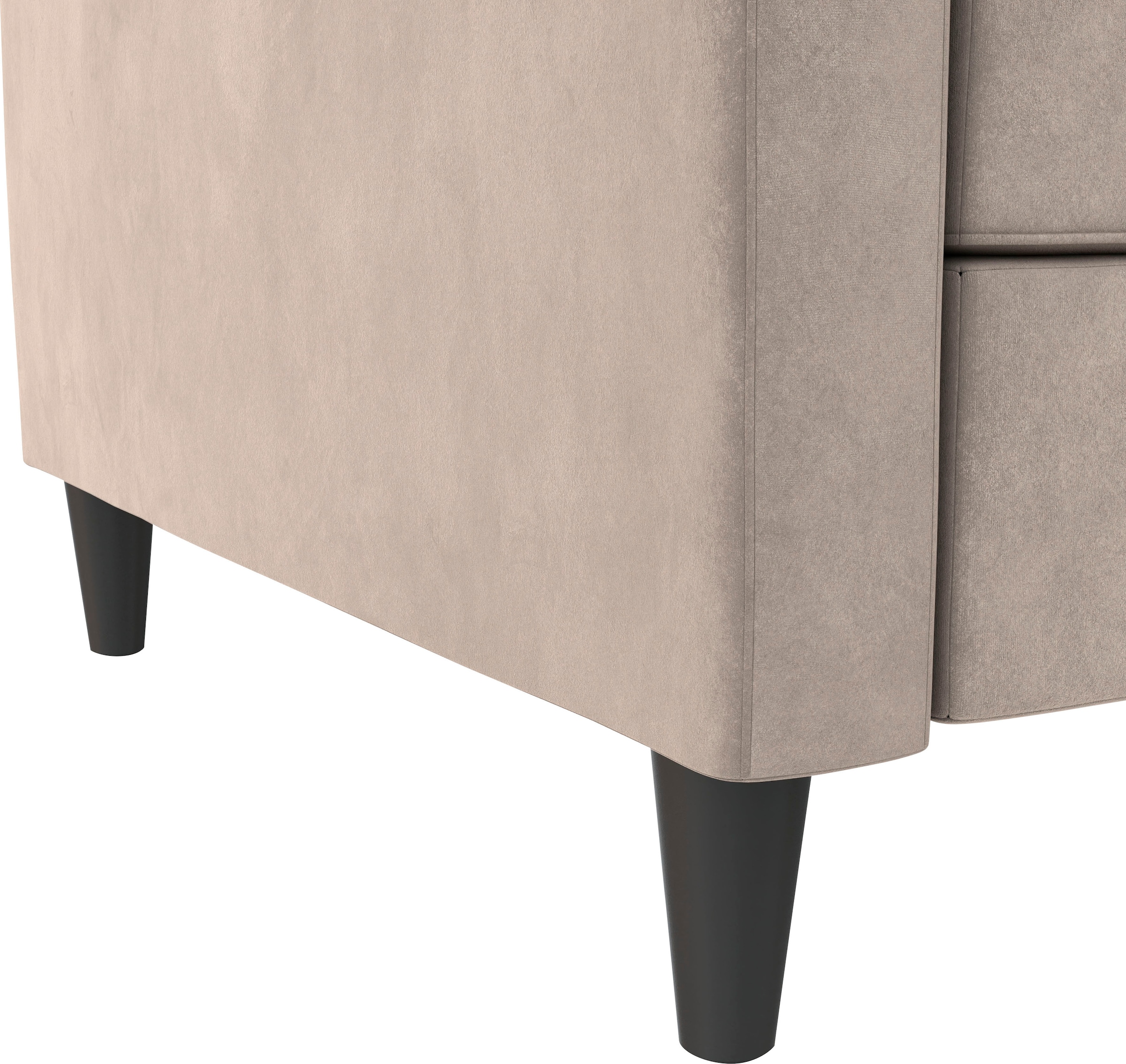 Dorel Home 3-Sitzer »Celine« Rückenlehne 2-teilig und 3-fach verstellbar, Sitzhöhe 43 cm