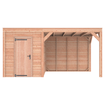 Tuinhuis Douglas Zweeds Rabat 495x255cm a-symmetrisch