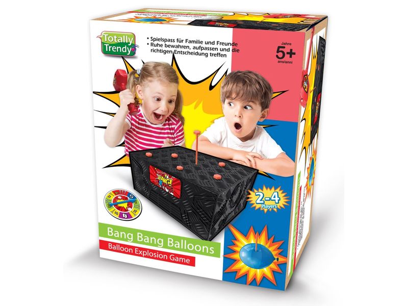 Totally Familienspiel Trendy Bang Bang Balloons Spielspass für Familie und Freunde
