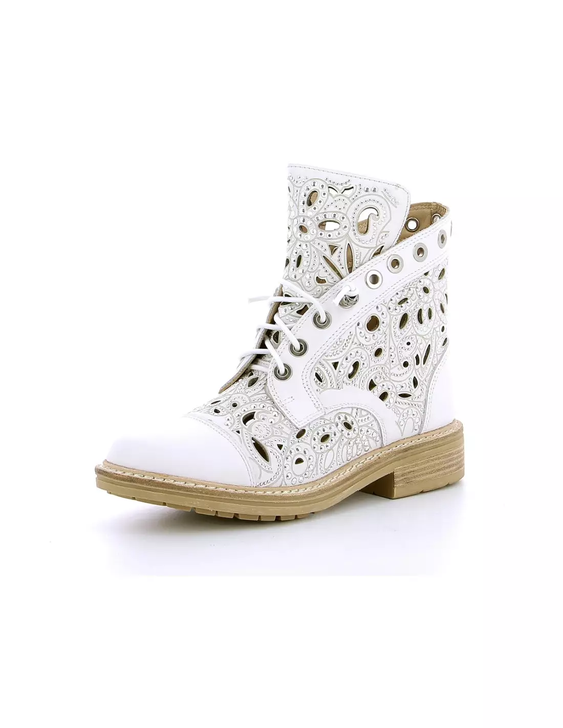 ALMA EN PENA ALMARCHE - Boots & bottines Blanc