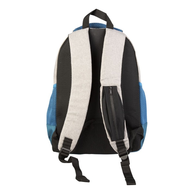 Rucksack grau/blau - aus Textil - ca. 30 x 41 x 20 cm