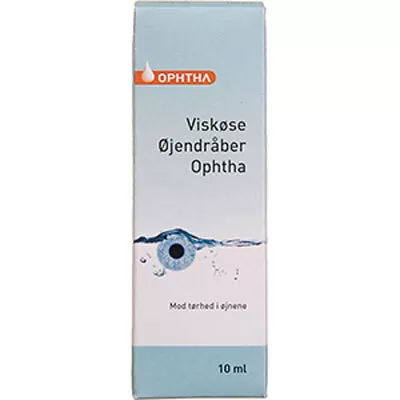Viskøse Øjendråber Ophtha - 10 ml.