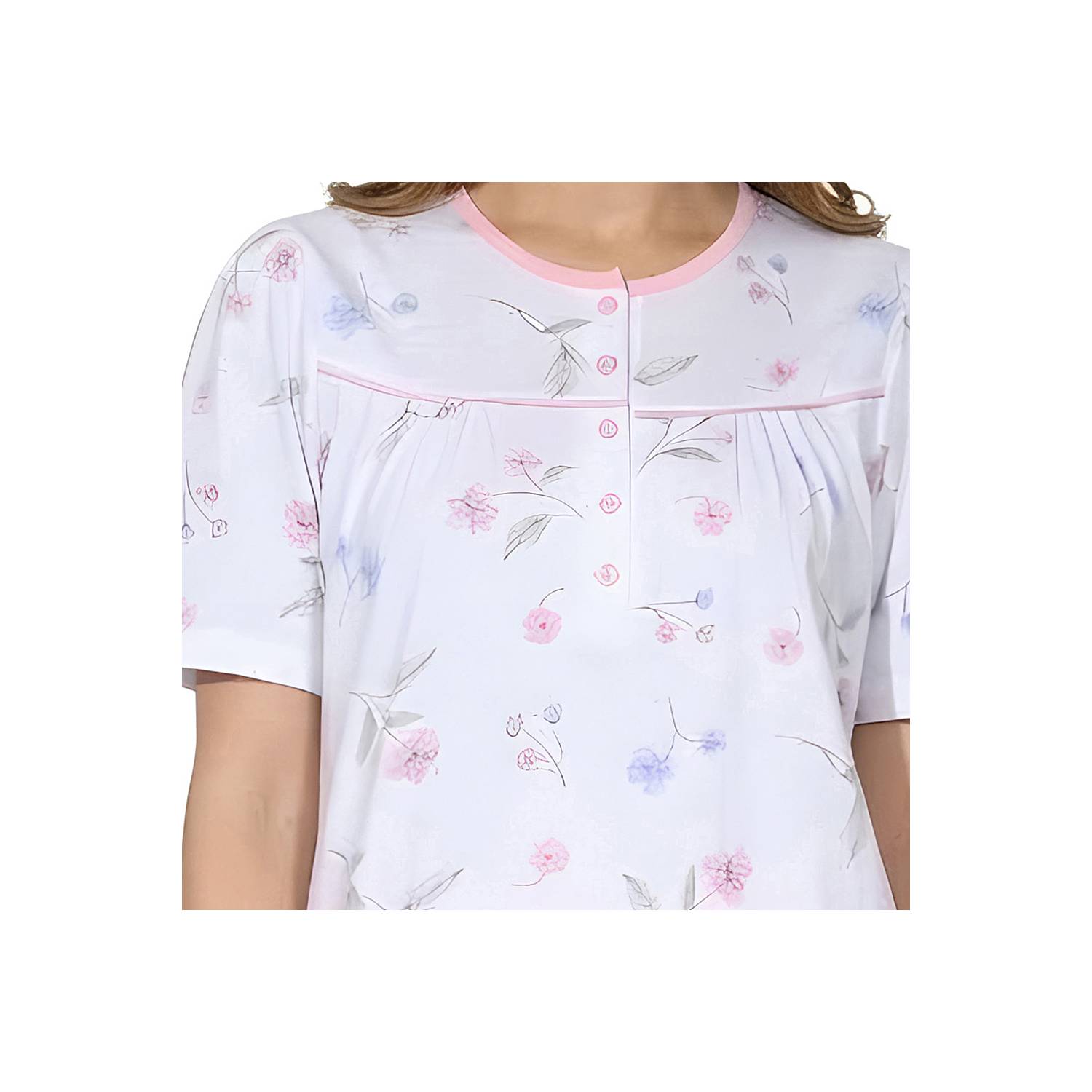 Normann Single-Jersey Damen-Schlafanzug