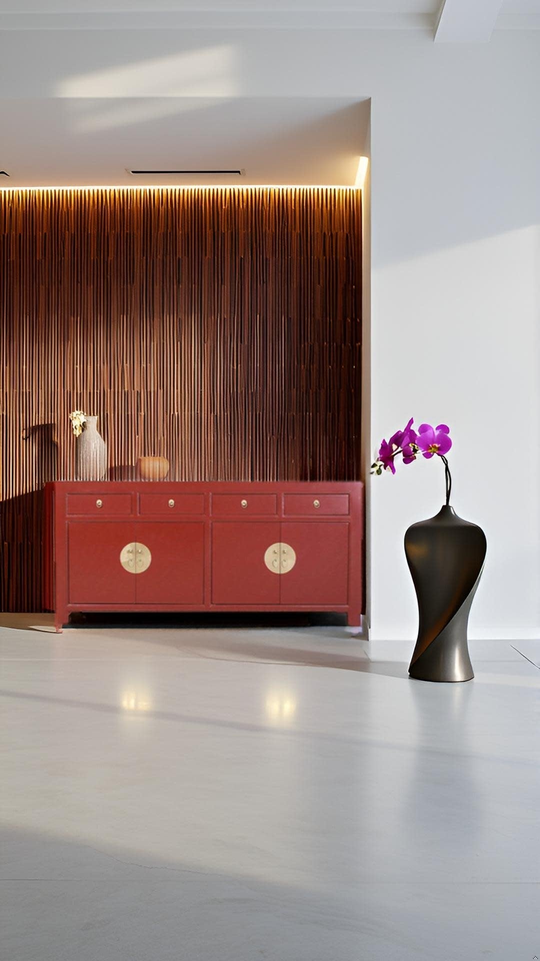 Fine Asianliving Chinese Dressoir Rood Ruby Red -