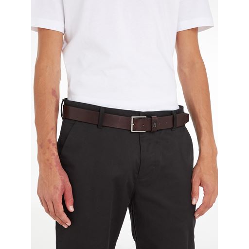 Calvin Klein Formal Bælte, Dark Brown, 95 cm