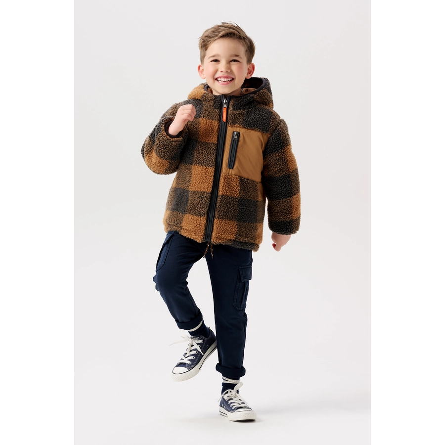 Noppies Winter jacke Ward - Reversible Chipmunk