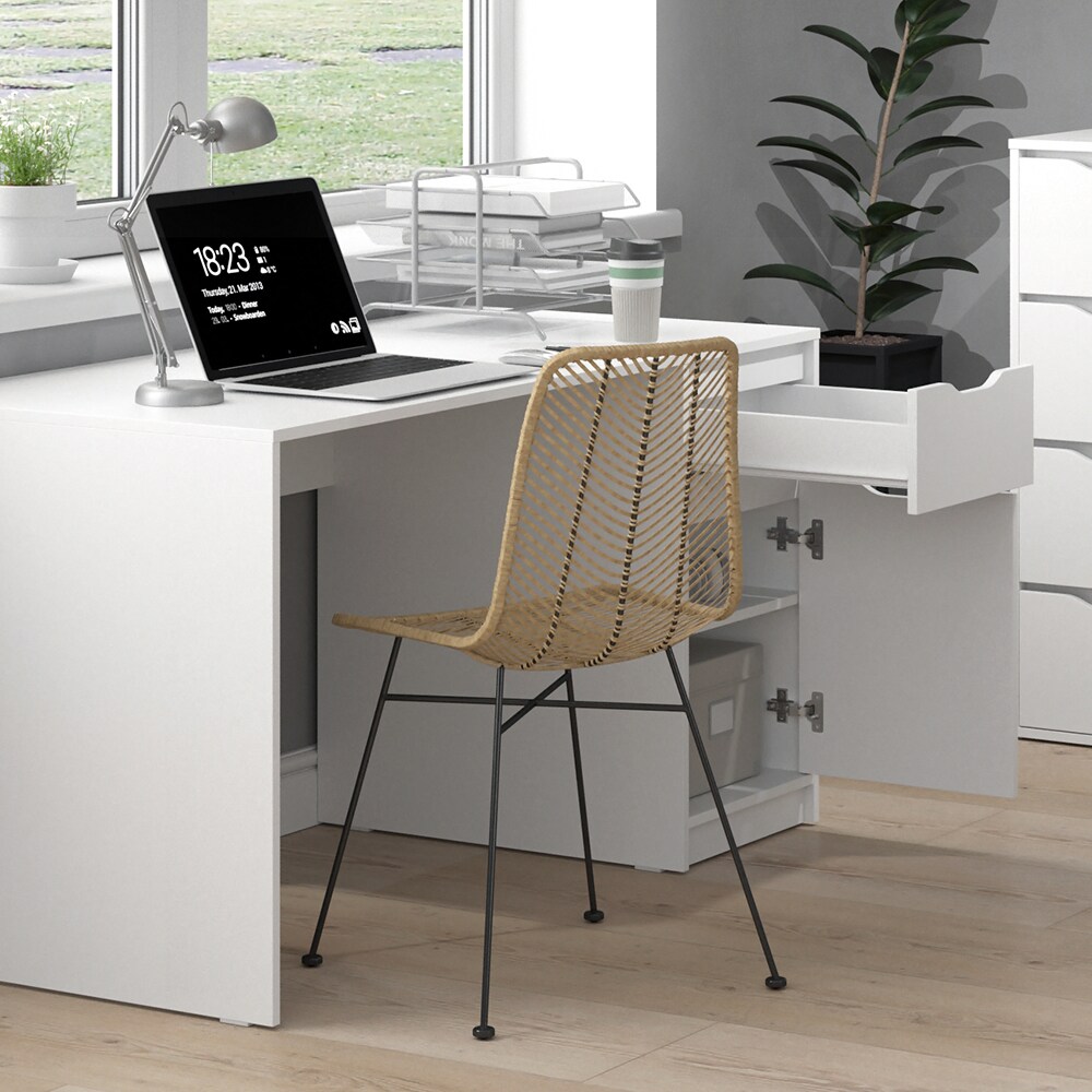 Vicco Schreibtisch Bürotisch Computertisch Ruben 140x65cm Arbeitstisch Büromöbel