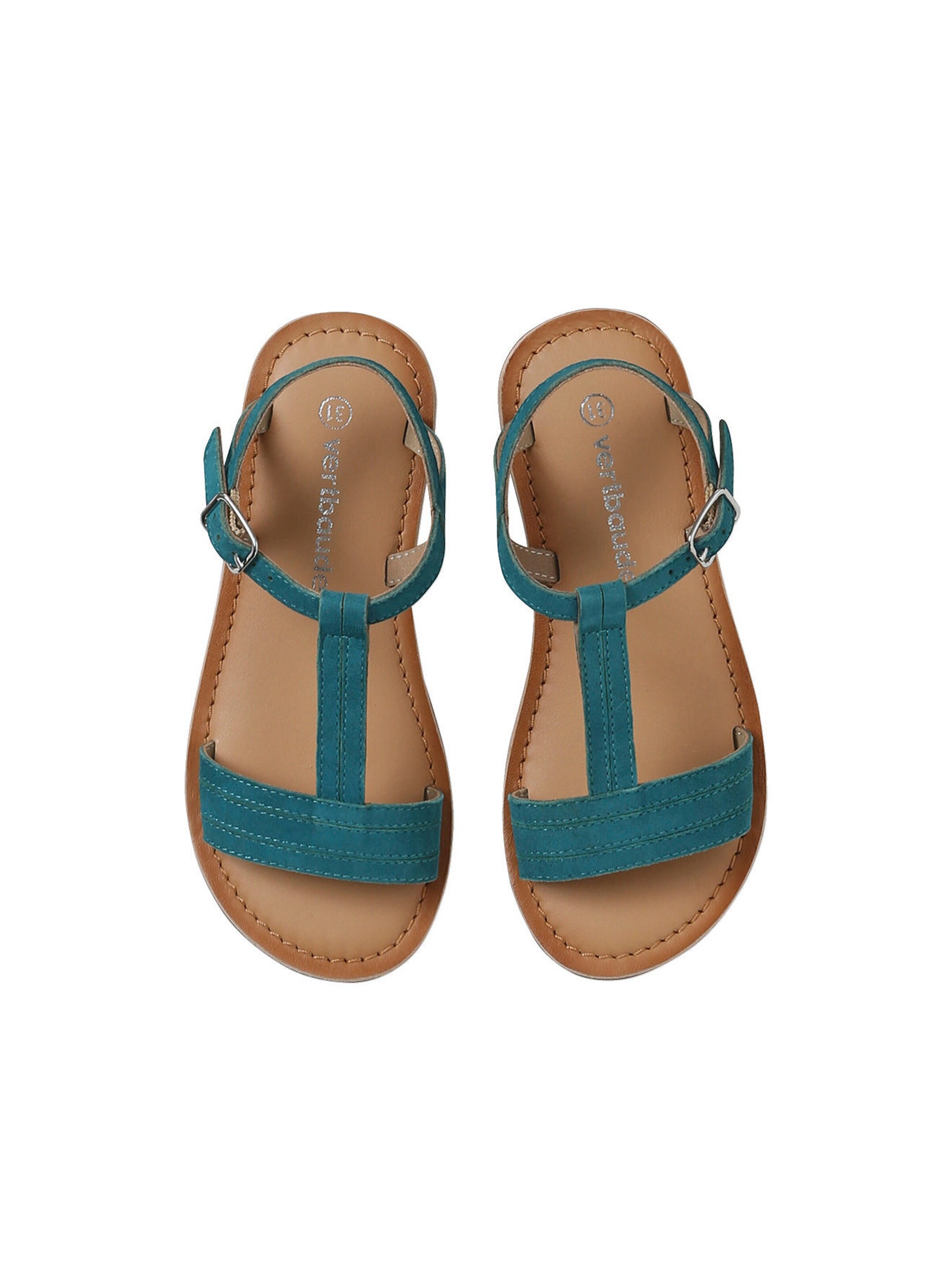 Vertbaudet Mädchen Sandalen türkis