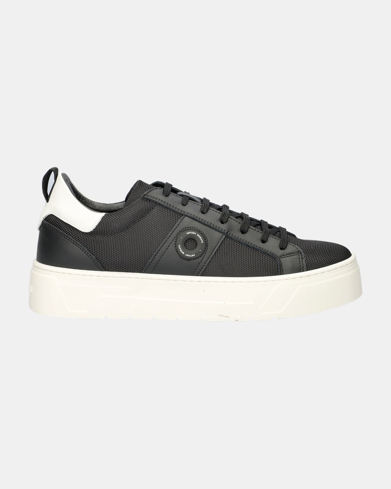 Antony Morato Soft Bold Lage sneakers  - zwart