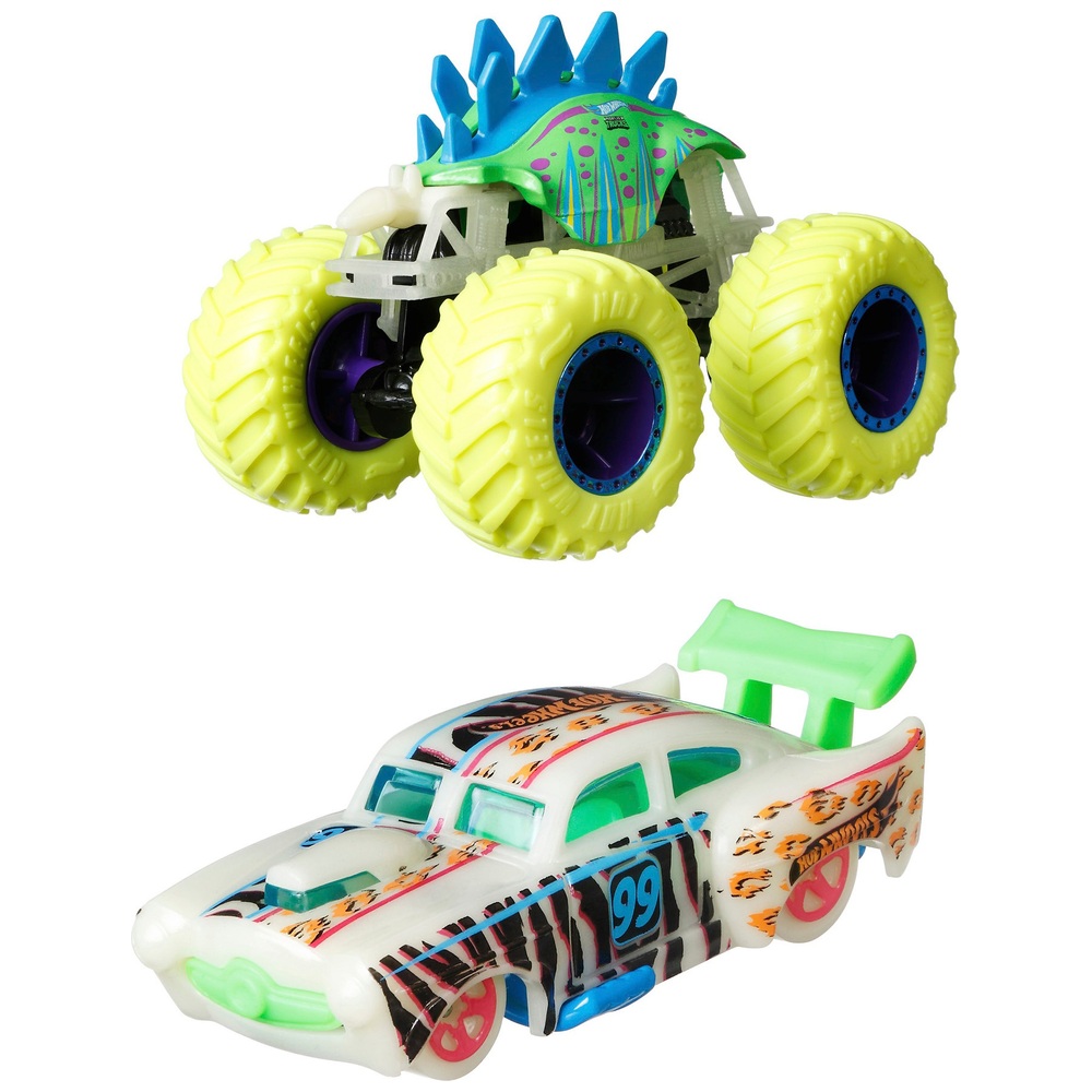 Hot Wheels 1:64 Maßstab Leuchtende Kollektion 10er-Packung Diecast