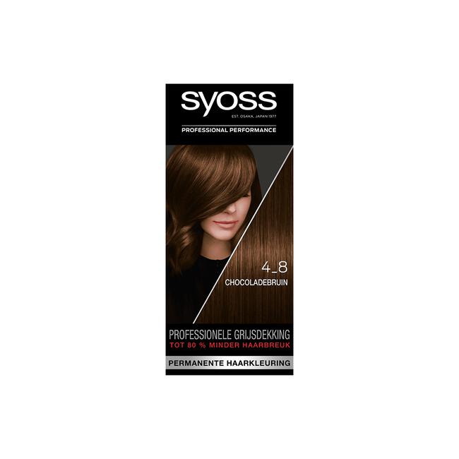Syoss Color 4-8 Chocolade Bruin/Châtain Chocolat