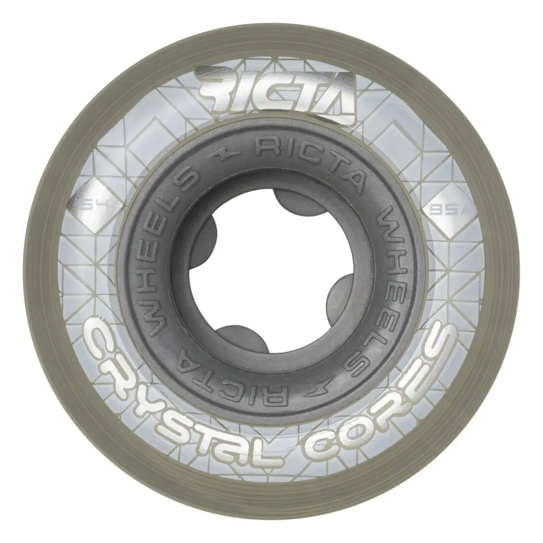 Ricta Crystal Cores 95A Skateboard Hjul 4-Pak | SkatePro