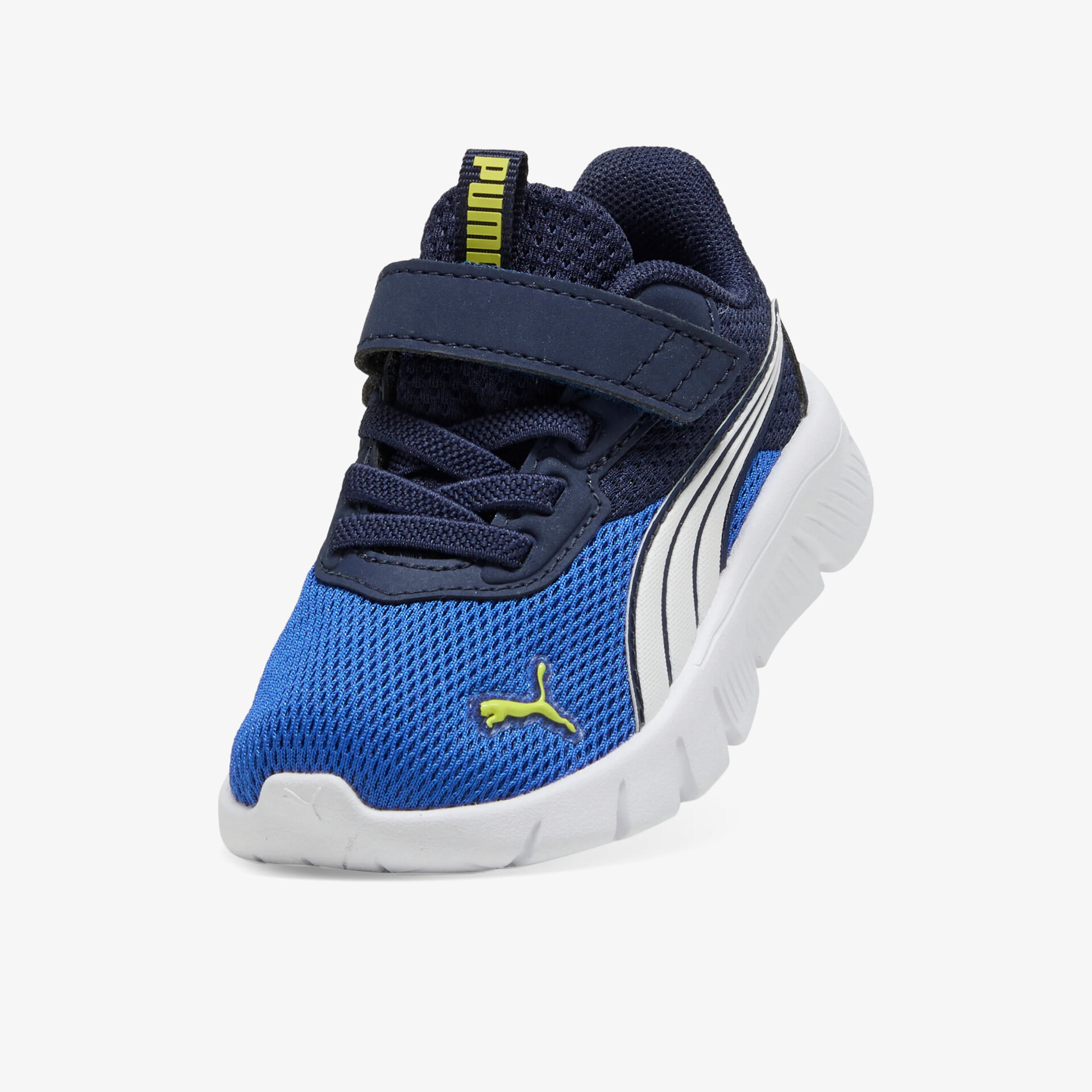 PUMA Flex Focus Kinder Trainingsschuhe blau