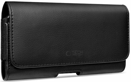 Tech-Protect - SM80 - Smartphonehoes - Zwart - Universeel 5,8-6,8 inch