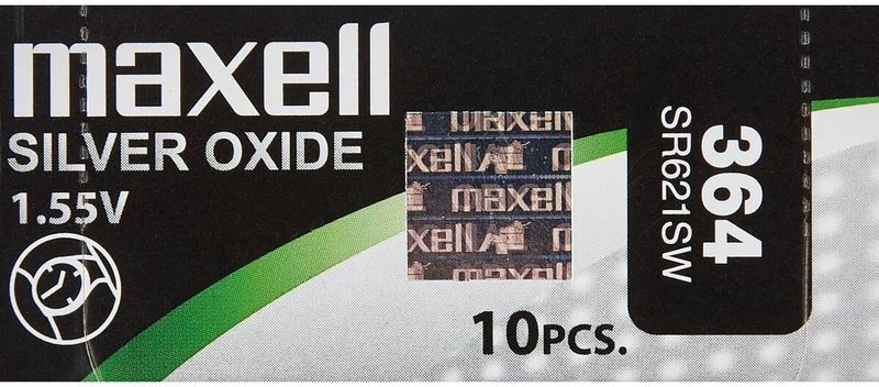 SR621SW horloge batterij 364 Maxell - 10 stuks