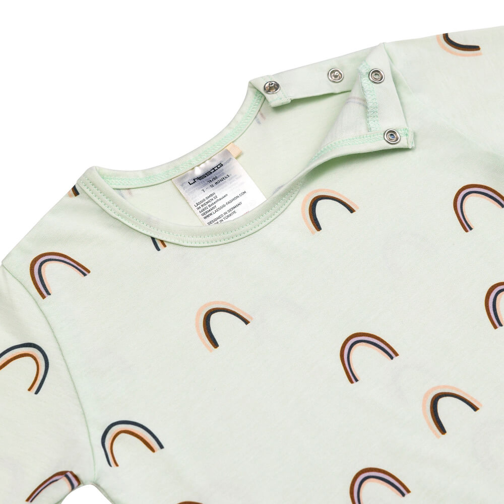 Long Sleeve Set Rainbow mint, 86/92,
