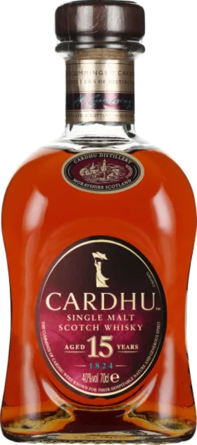 CARDHU 15 YEARS SINGLE MALT 70CL