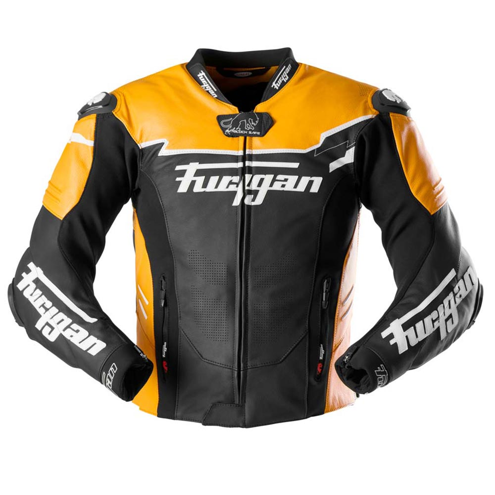 Furygan - Blouson Signature 55 Noir / Jaune