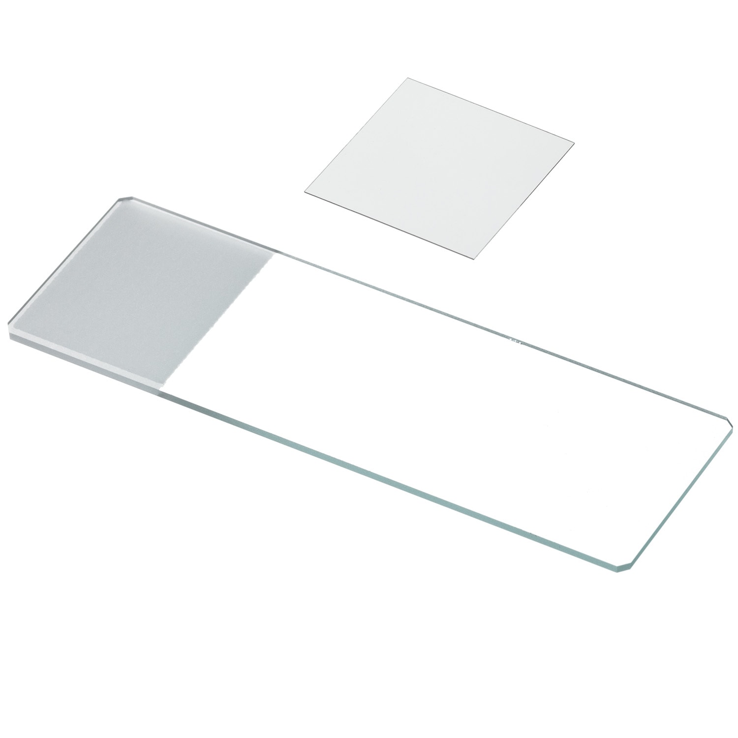 BRESSER Set Objektträger / Deckgläser 50/100 gebrauchsfertig, mit Boro 3.3 Deckgläsern