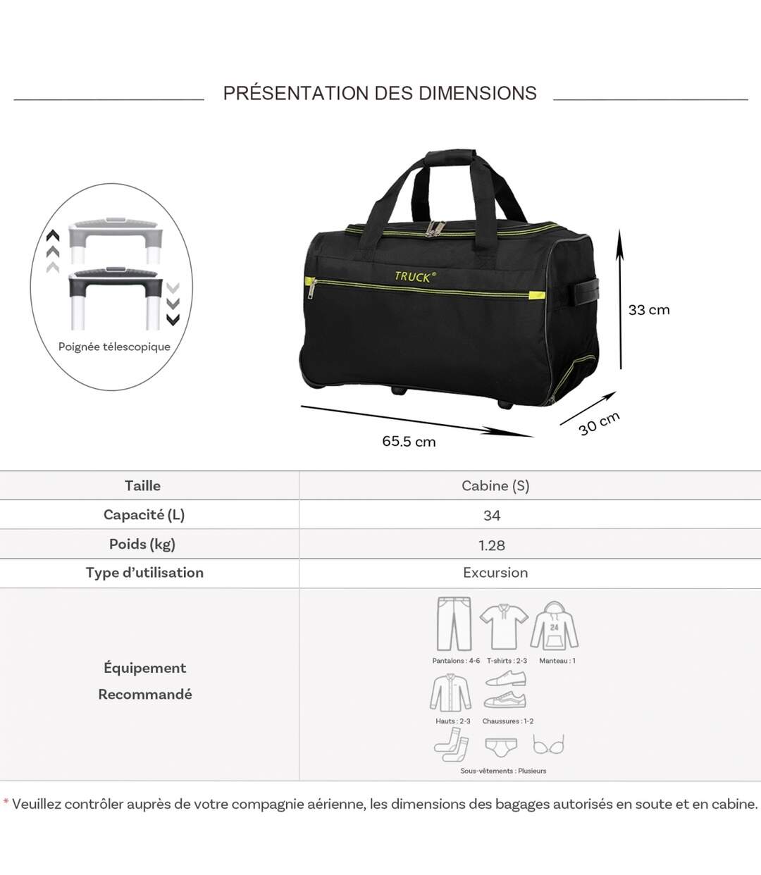 Sac de voyage Truck - tr60431s