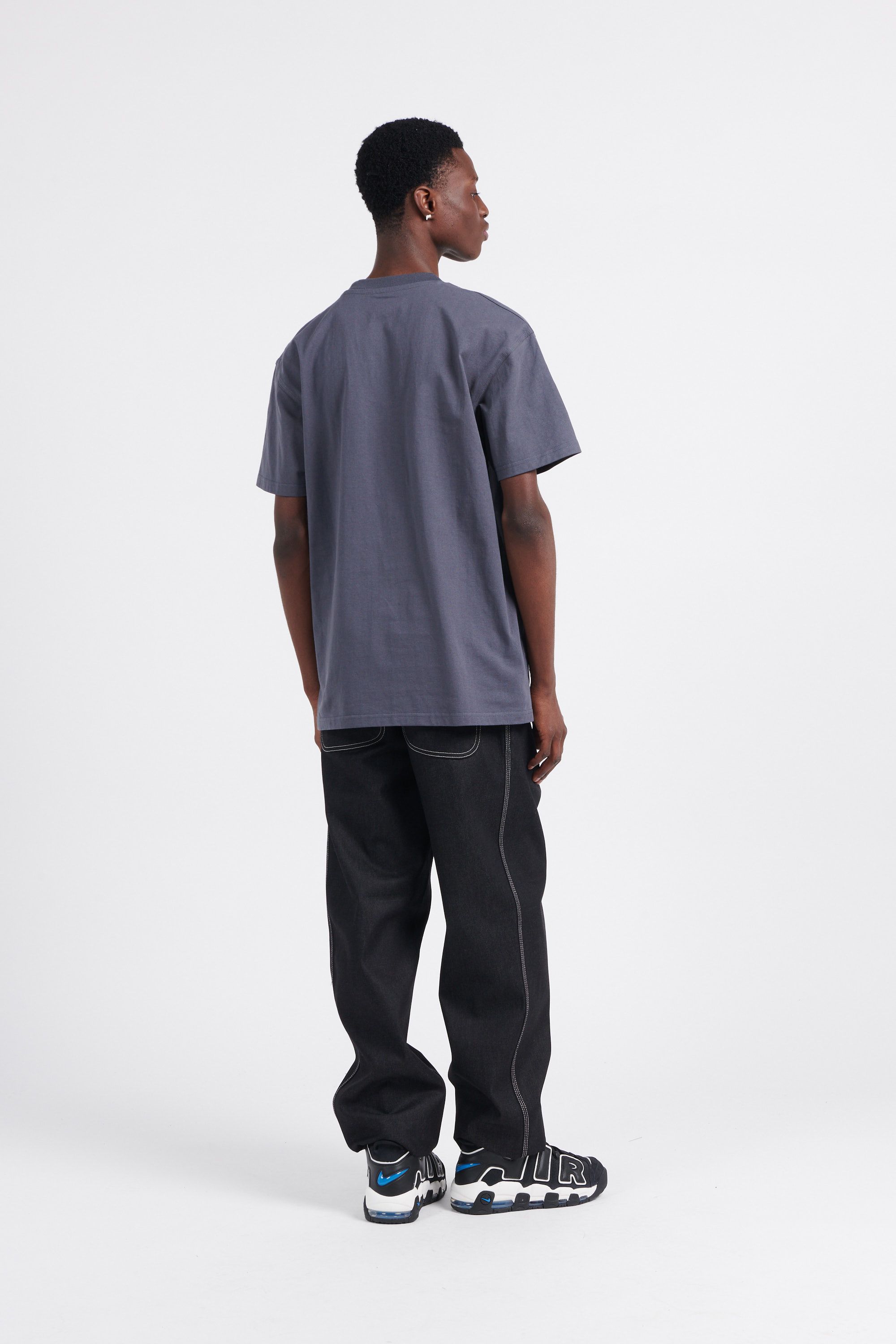 CARHARTT WIP T-shirt AMERICAN SCRIPT Gris