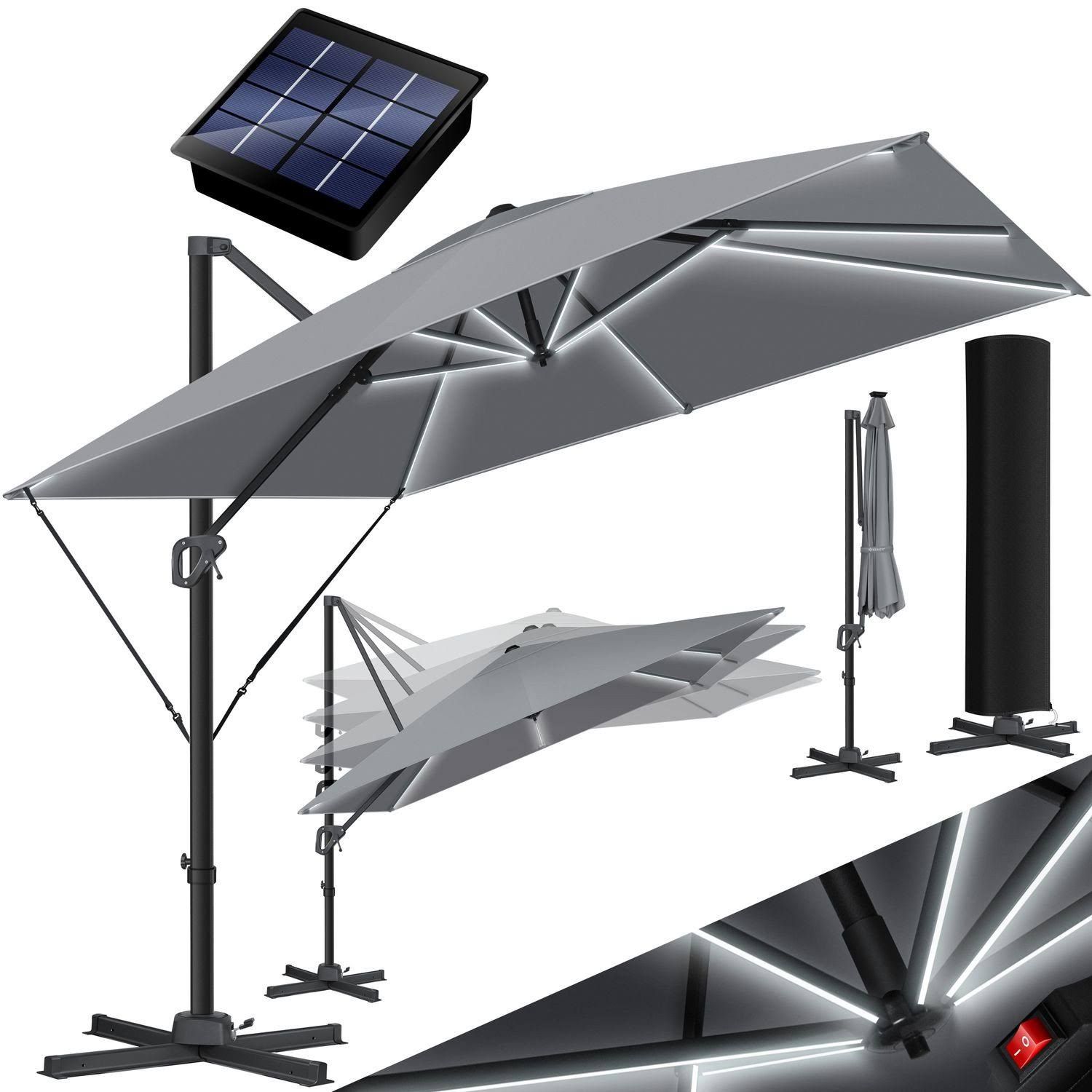 Kesser zahradní slunečník XL 300x300 korba, 360°, UV, potah
