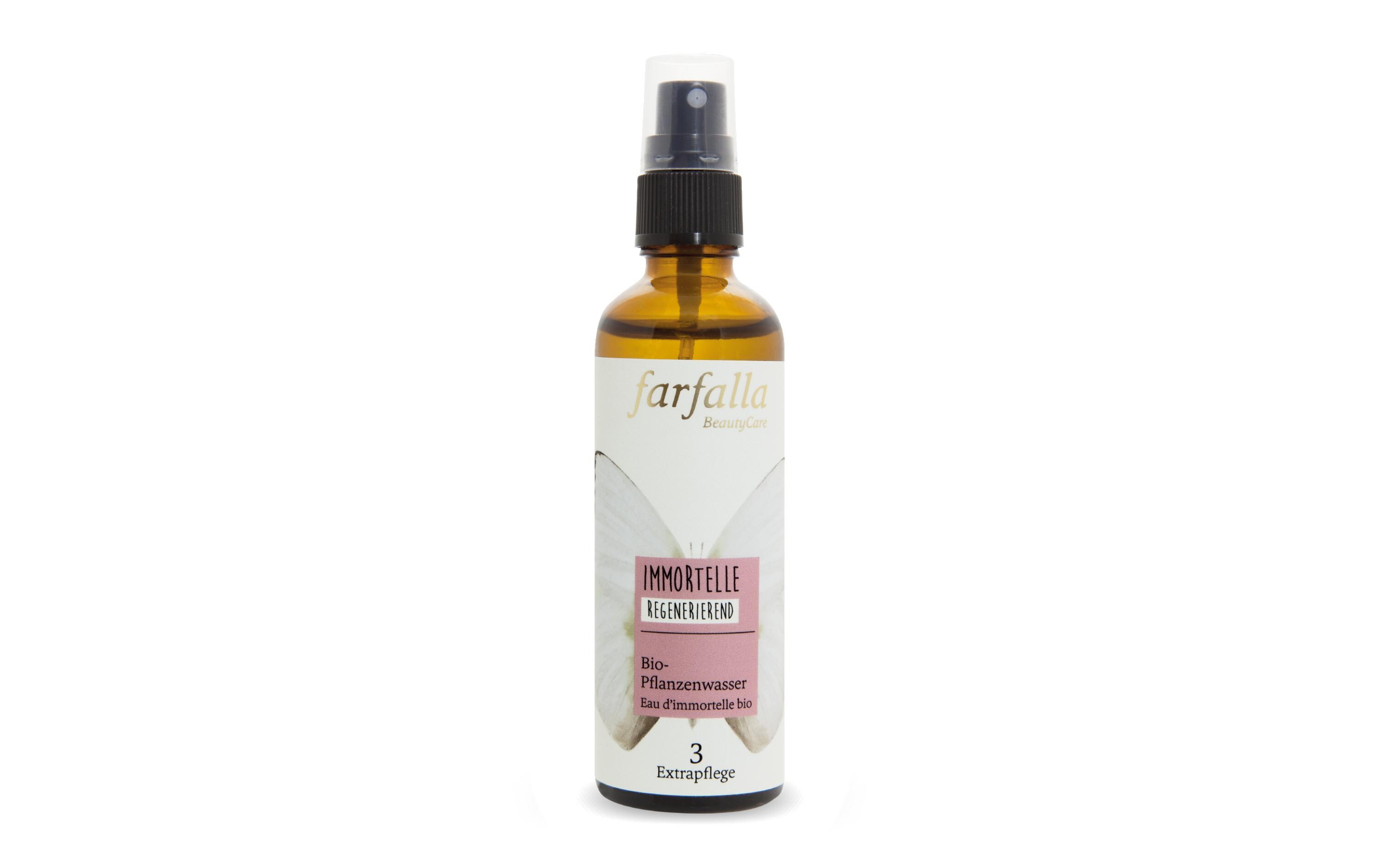 Gesichtsspray Immortelle Bio-Pflanzenwasser 75 mlNatürliches, regenerierendes Bio-Pflanzenwasser