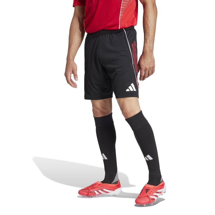 adidas Short d'Entraînement Tiro 25 Competition - Noir/Rouge