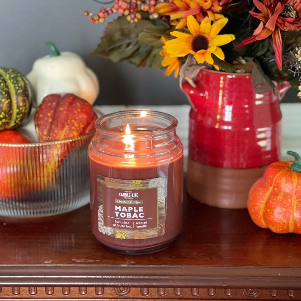 Bougie parfumée - Maple Tobac - Erable & poivre - 510 g