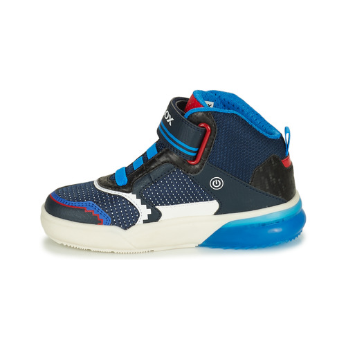 Geox - J GRAYJAY BOY B - Bleu / Rouge