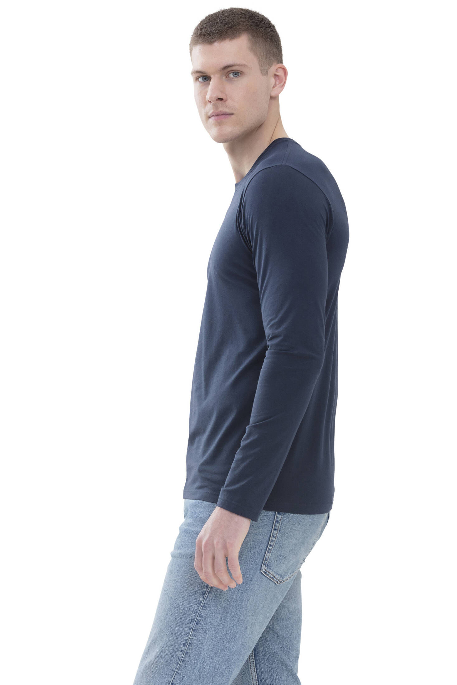 mey| Herren Hybrid-T-Shirt | Langarm