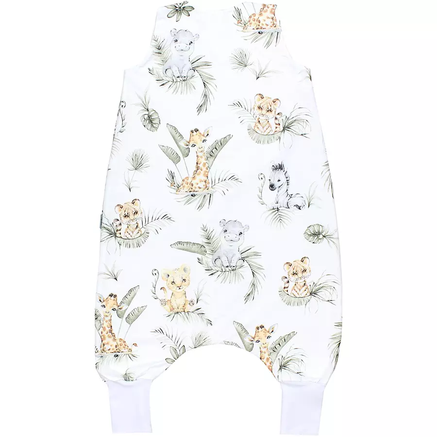 TupTam Baby Sommer Schlafsack mit Beinen ohne Ärmeln grün