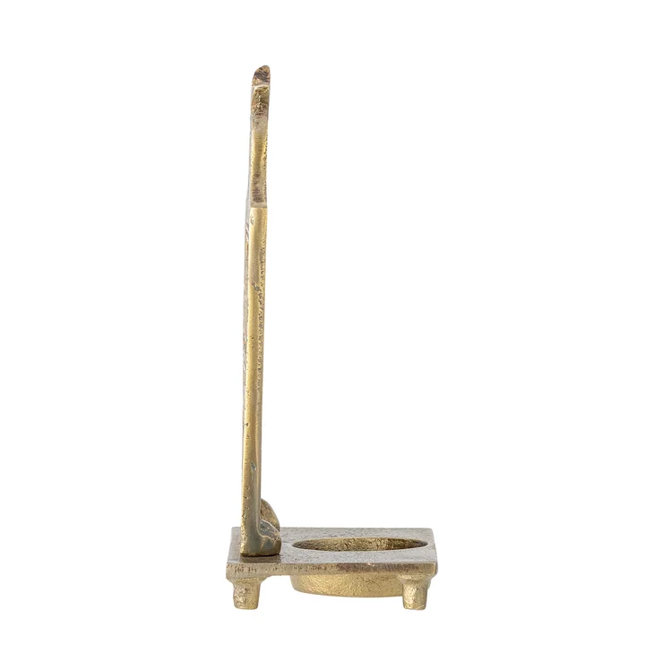 Bloomingville - Crista Teelichthalter, L 9 x H 17 cm, gold